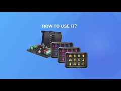 4 Gang Ford Switch Panel attraverso il sistema di controllo del circuito Relay System & Wipe Lights Rocker Switch