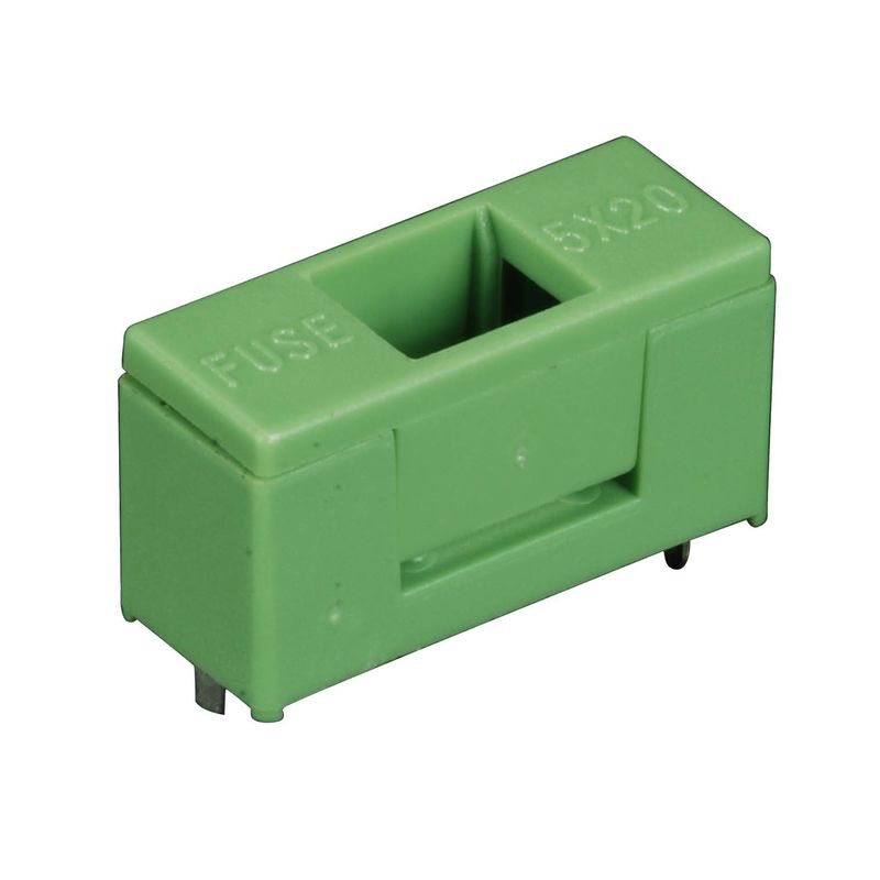 Portafusibili per microfusibili piccoli con montaggio su PCB 250VAC 10A per fusibile 5 x 20 mm