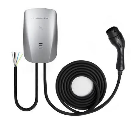 Caricabatterie EV da parete per veicoli elettrici 32A Livello 2 250 V con presa di tipo 2