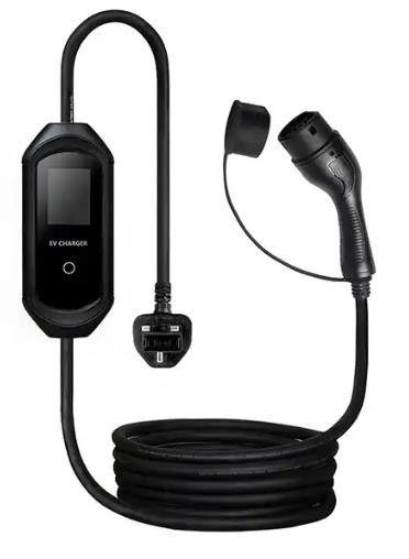 IP55 Tipo 2 Caricabatterie per veicoli elettrici portatili 3.5KW 7KW per la casa Leggera Facile installazione