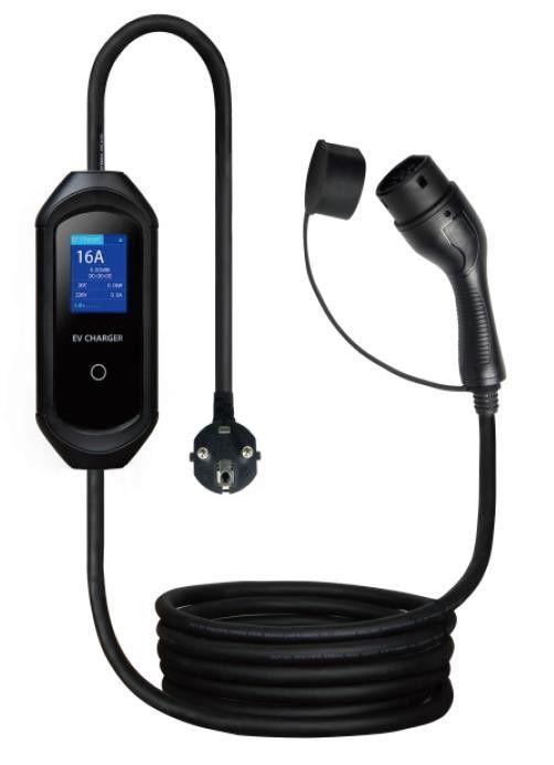 IP55 Tipo 2 Caricabatterie per veicoli elettrici portatili 3.5KW 7KW per la casa Leggera Facile installazione