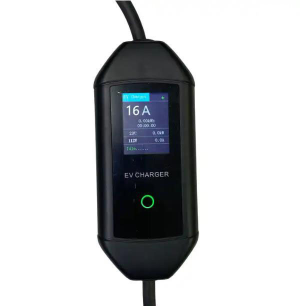 3.5KW 7KW caricabatterie per veicoli elettrici portatili per uso domestico di tipo 1 SAE J1772 IP54 Livello di protezione
