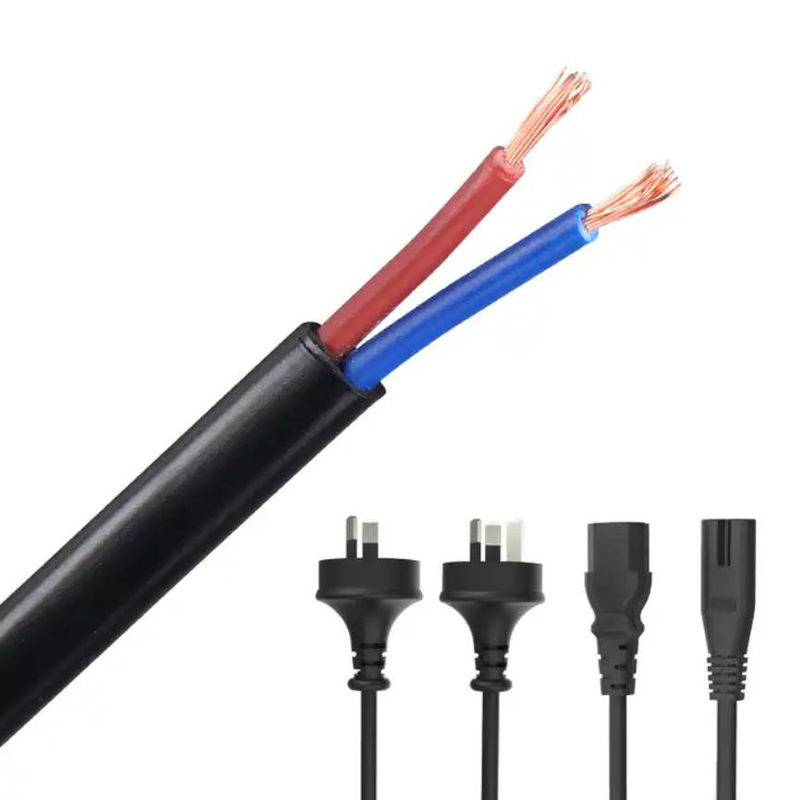 OEM Australian AC Power Cords PVC Isolato Cavo di estensione SAA da 0,75 mm