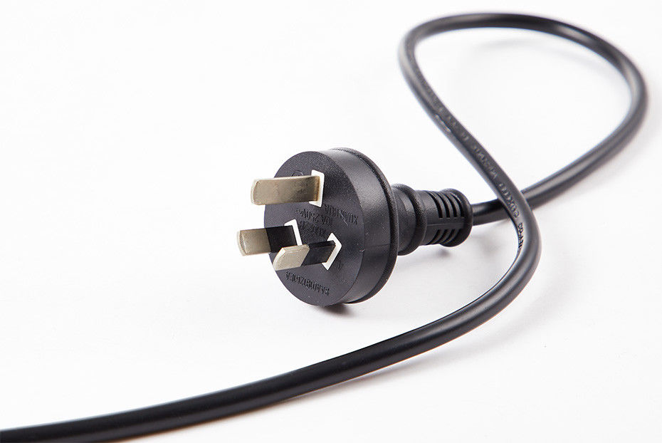OEM Australian AC Power Cords PVC Isolato Cavo di estensione SAA da 0,75 mm