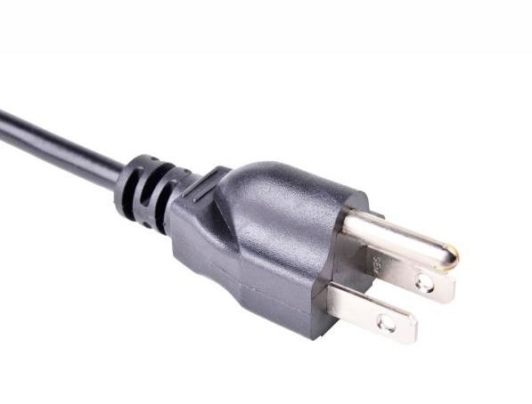 AWG del cavo elettrico di estensione dei centri della spina 3 dei cavi tre di corrente alternata di 300V Giappone 18