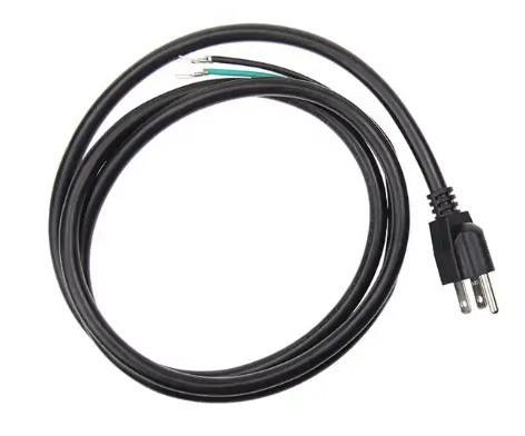 I cavi di alimentazione di IEC Stati Uniti impermeabilizzano 250V 3 Pin Computer Ac Power Cable