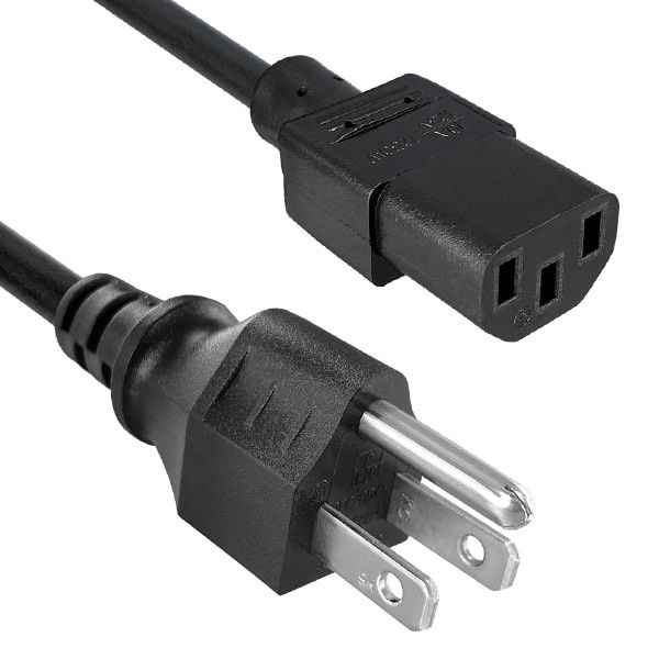 I cavi di alimentazione di IEC Stati Uniti impermeabilizzano 250V 3 Pin Computer Ac Power Cable