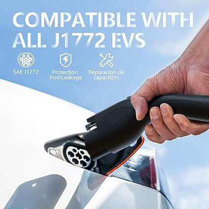 GBT 3.5KW 7KW IP65 Compatto portatile caricabatterie EV resistente alle intemperie e di protezione contro la corrente