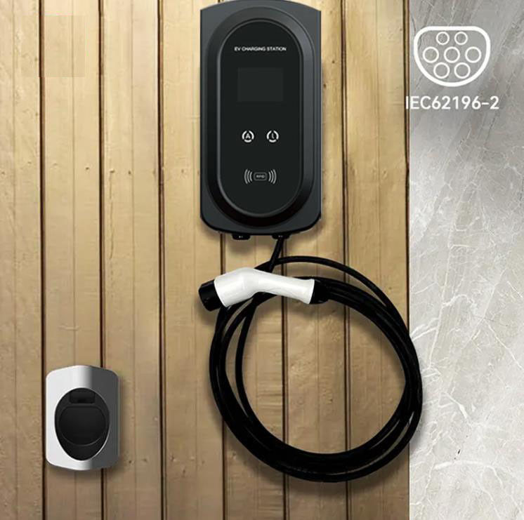 Caricabatterie elettrico per veicoli elettrici OEM da 7 kW, tipo Wallbox 2, caricatore domestico per veicoli elettrici, livello 2