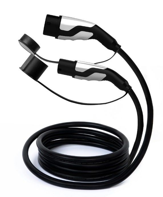 Cable di ricarica 10m Ev di tipo 1 fase / 3 fase tipo 2 a tipo 2