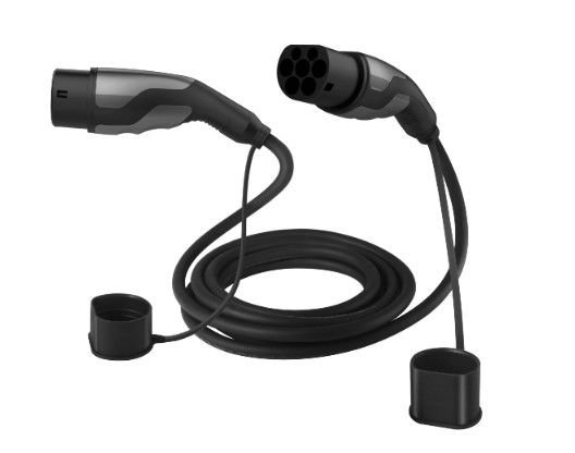 Cable di ricarica 10m Ev di tipo 1 fase / 3 fase tipo 2 a tipo 2