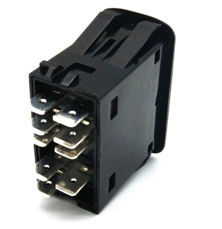 Mini Rocker Switch personalizzato 12v Icon In Out 9 Pin On Off Su Serie L