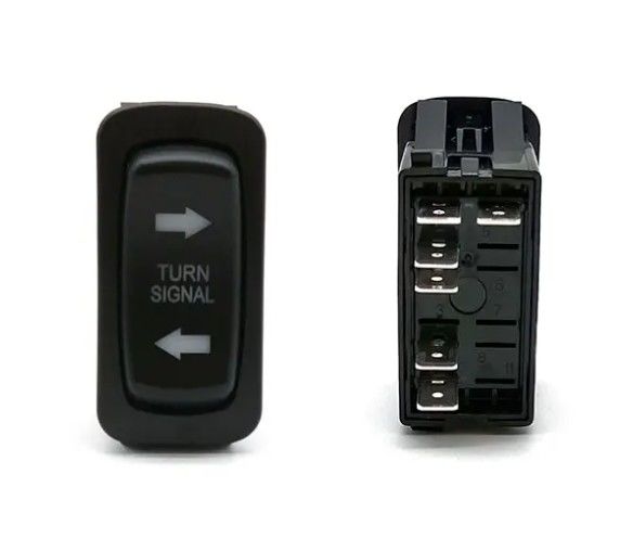 Carling Style Car Rocker Switch 12v 20a 24v 10a Copertina rossa Luce a led rossa Tabella di comando Avviso di emergenza di pericolo