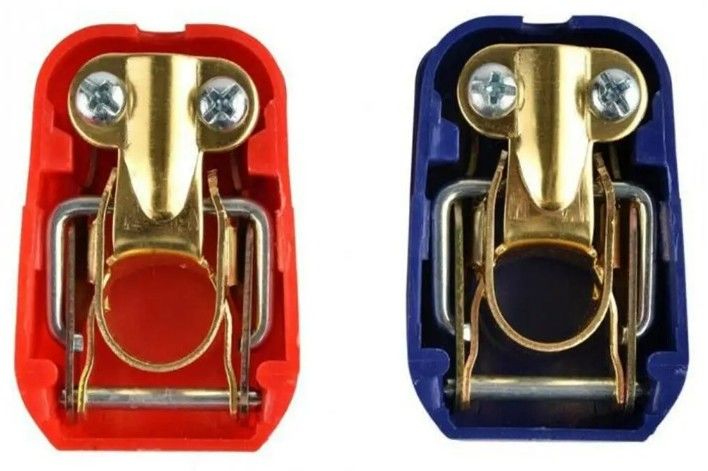 1 coppia 12V auto a rilascio rapido batteria disconnettere terminali pinze connettori porta fusibili in linea automotive