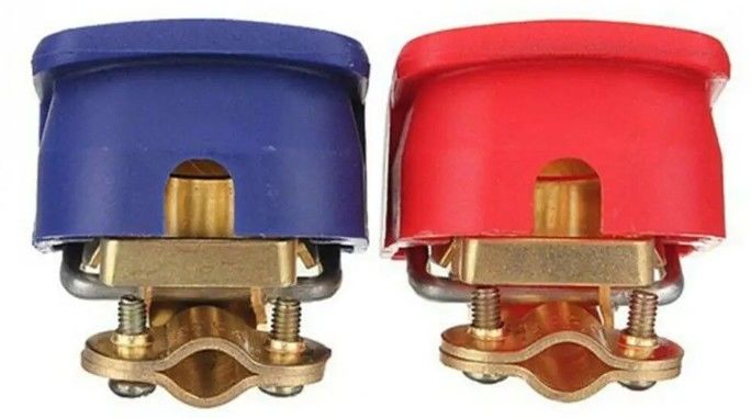 1 coppia 12V auto a rilascio rapido batteria disconnettere terminali pinze connettori porta fusibili in linea automotive