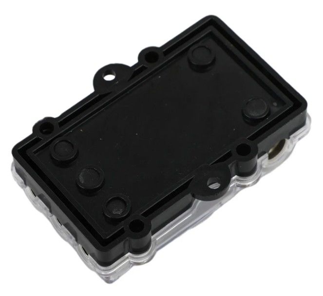 Portafusibili a lama ANL Mini per auto a 3 vie blocco di distribuzione dell'alimentazione audio stereo supporto a pannello portafusibili da 60 Amp