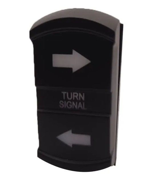 New Style Custom DIY Icon DC 12V 7Pin ON-OFF LED Blue Light Turn Signal Rocker Switch per auto 4X4 Barche camion