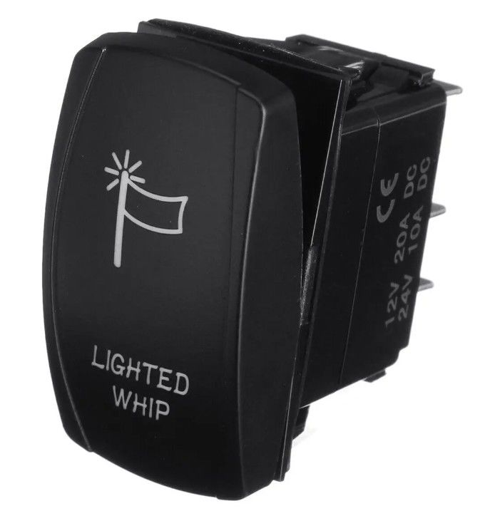 12V 24V OEM simbolo personalizzato Marine Led impermeabile 24 Volt Marine 4 Pin 5Pin Onoffon Rocker Switch