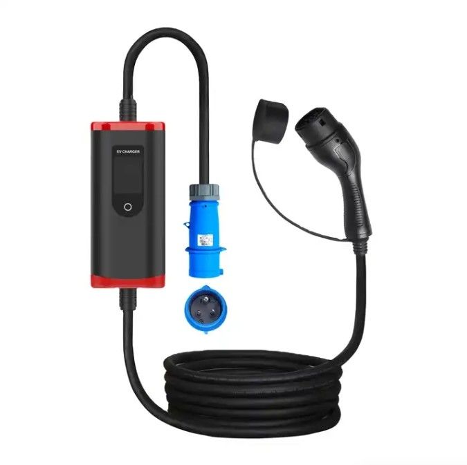 IP65 16A-40A regolabile SAE J1772 Tipo 1 caricabatterie portatili
