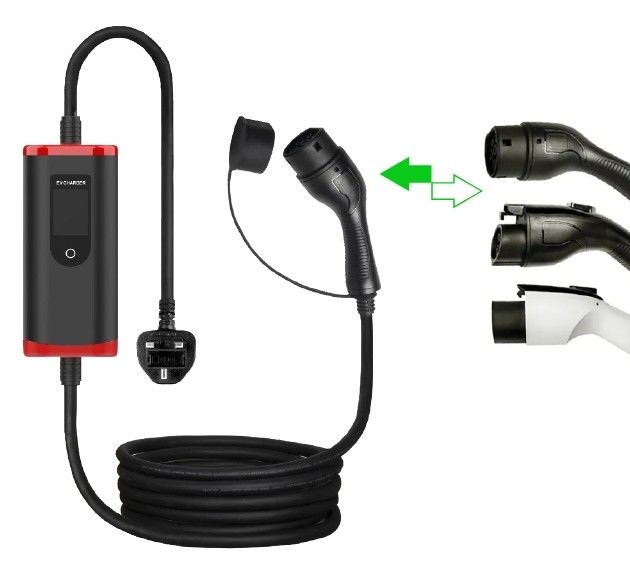 16A 32A 40A Caricabatterie per veicoli elettrici 3.5kw 7kw 9kw caricabatterie per veicoli elettrici portabili