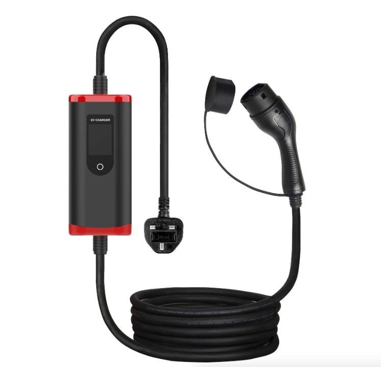 Stazione di ricarica per auto elettrica 32A 7Kw TYPE 2 Ev Caricabatterie portatili con schermo regolabile