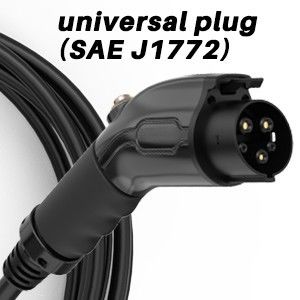 Tipo 1 SAE J1772 16A 32A 40A caricabatterie EV portatile con certificazione UL&CE&FCC&ROHS
