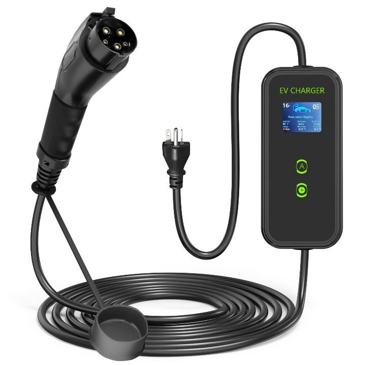 Tipo 1 SAE J1772 16A 32A 40A caricabatterie EV portatile con certificazione UL&CE&FCC&ROHS
