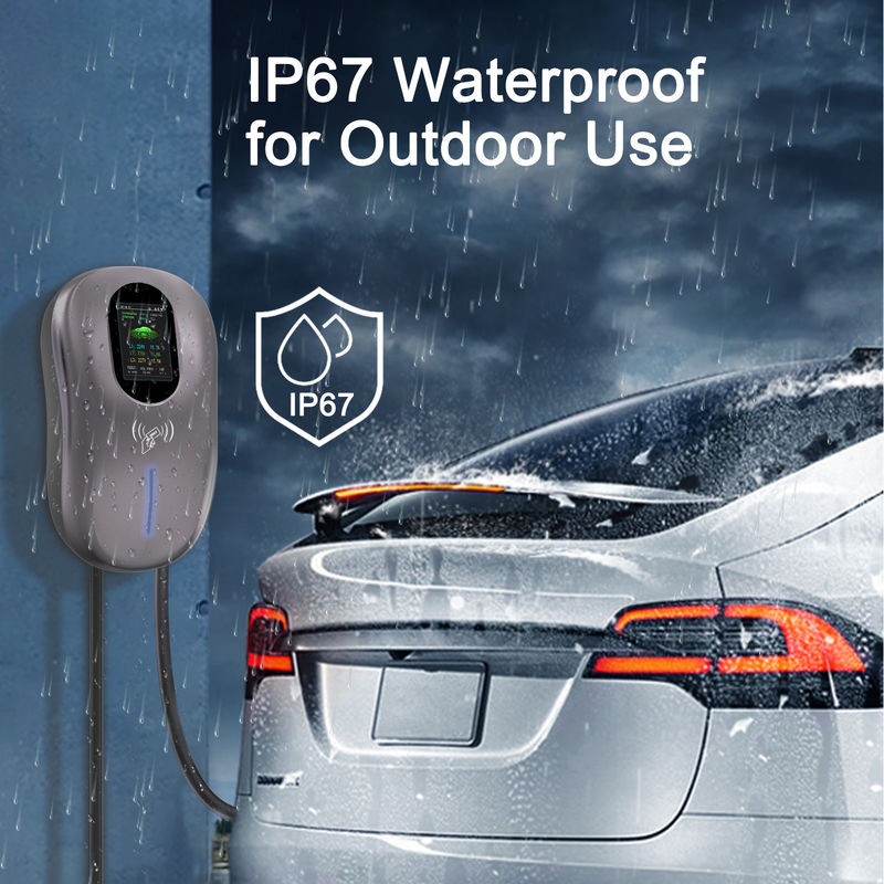 J1772 Caricabatterie per veicoli elettrici a parete 11 kW Wallbox Caricabatterie per auto elettriche tipo 1