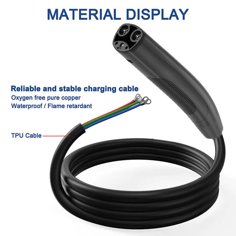 Cable di ricarica per veicoli elettrici NACS 5M 6m 7m Tesla EV Charging Gun