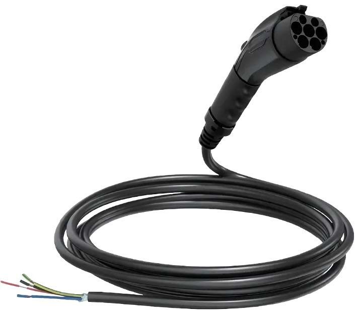 Cavo di ricarica portatile per veicoli elettrici a corrente alternata