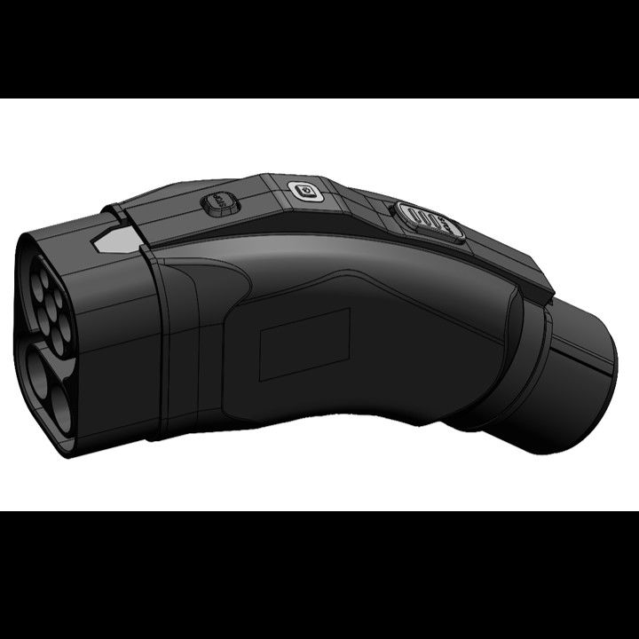 125A DC MAX 500V CCS2 TO CHAdeMO Adaptore DC veloce 50kw / 62.5kw / 100kw