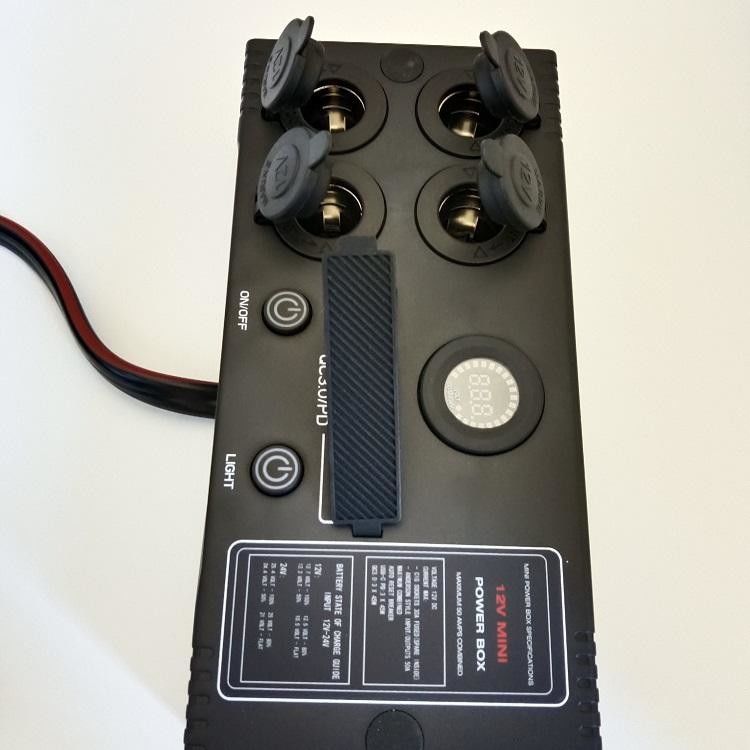 Portatile USB QC3.0 PD Switch Control DC DC Charger Mini Power Box Con Control Box
