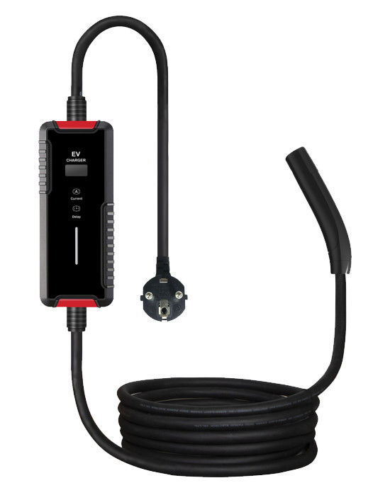 Smart Portable Tesla NACS EV Charger 240V AC 16A/32A/40A SAE J3400 caricabatterie per auto elettrica domestica