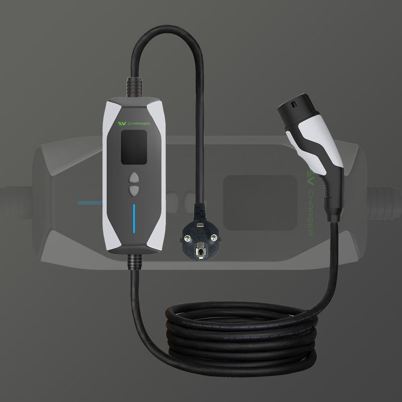 16A 3.5KW 32A 7KW Portable EV 240V TYPE 2 Home Portable Level 2 EV Charger per auto EV