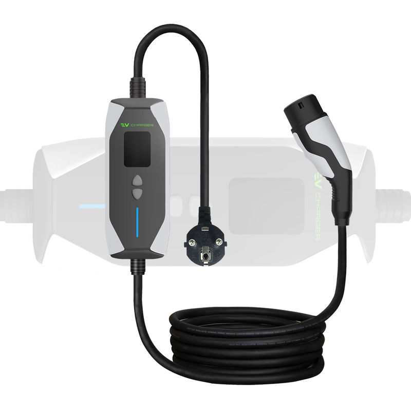 16A 3.5KW 32A 7KW Portable EV 240V TYPE 2 Home Portable Level 2 EV Charger per auto EV
