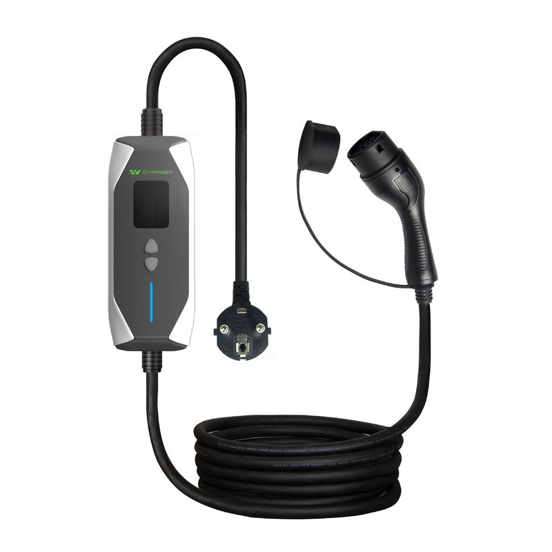 OEM ODM GBT 32A 7KW Potable Car Electric Fast Charger Outdoor Charger 1 Phase Potable EV Charger con cavo 5M
