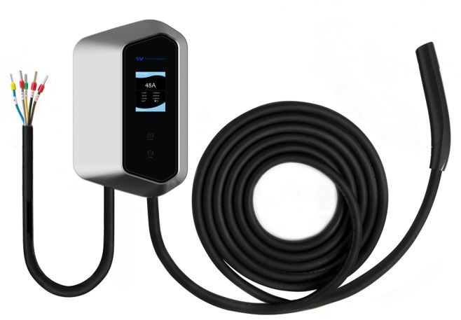 Tesla NACS Plug per 16A 32A Tipo 2 APP Smart Wallbox Stazione di ricarica