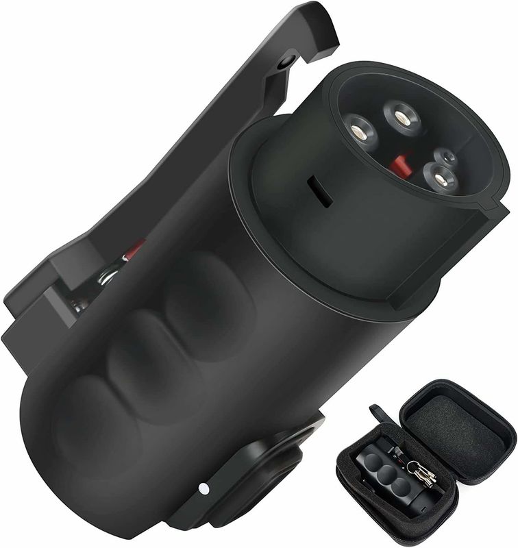 80A 240v Ac Tesla caricabatterie connettore Ev adattatore caricabatterie Tesla To J1772 adattatore per Tesla