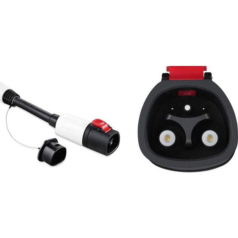Adaptatore di caricabatterie per veicoli elettrici con cavo per caricabatterie per auto elettriche