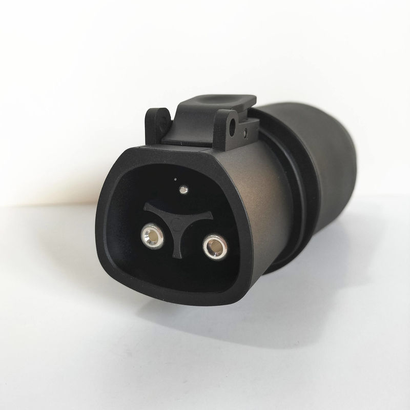 Tesla To Type2 Adapter del caricabatterie 60A max connettore 14kw Ev Plug carica veloce