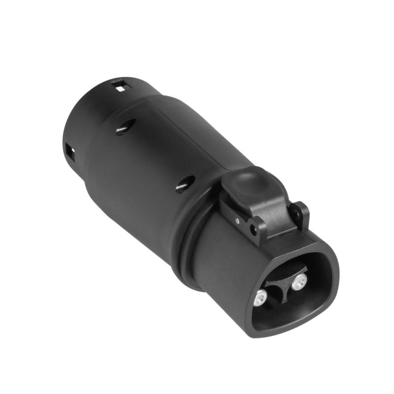 Tesla To Type2 Adapter del caricabatterie 60A max connettore 14kw Ev Plug carica veloce
