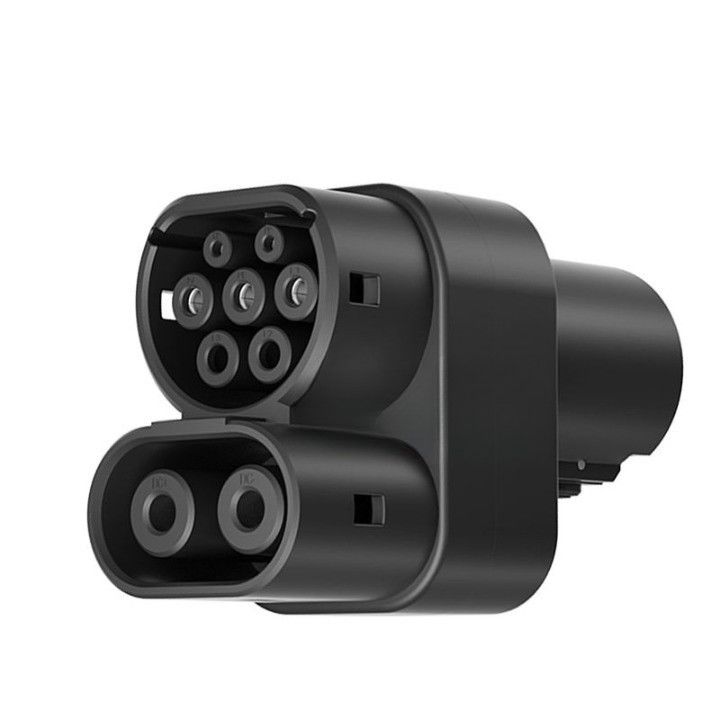 Tesla a Ccs 2 Adaptore 200A Veicolo elettrico Dc Ev Car Charger Plug Connector Adapter