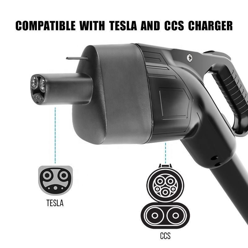 CCS1 per la ricarica veloce di Tesla EV 250KW per l'adattatore di ricarica di Tesla