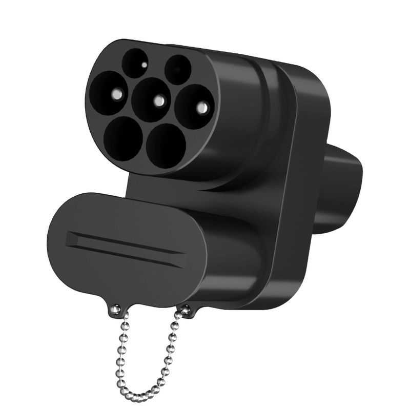 Europa CCS2 a Tesla carica auto elettrica CCS2 adattatore CC per TESLA AC+DC