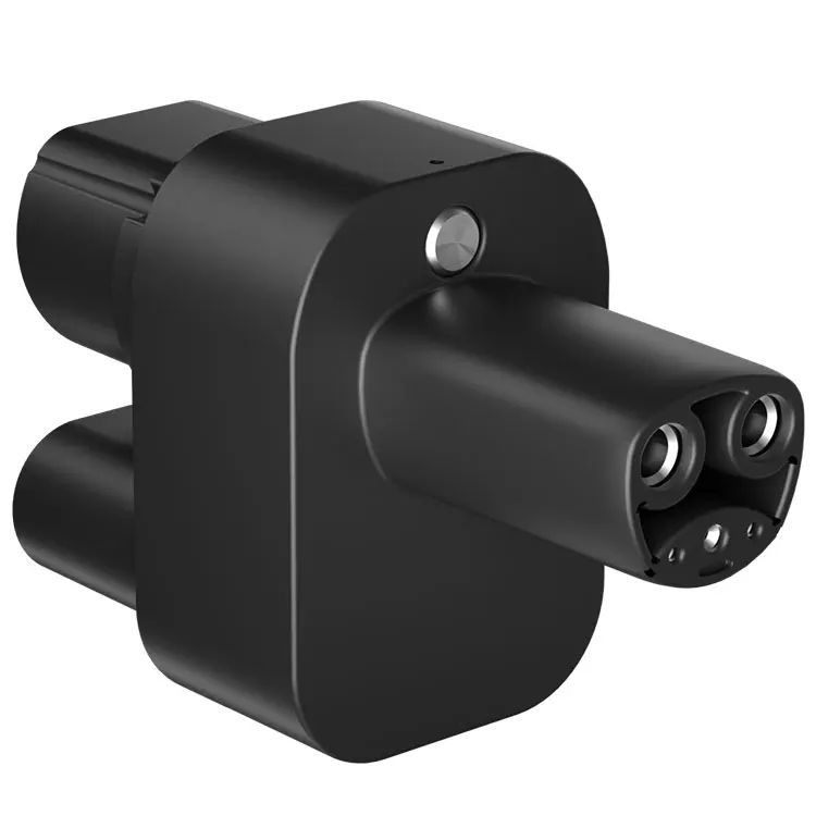 Europa CCS2 a Tesla carica auto elettrica CCS2 adattatore CC per TESLA AC+DC
