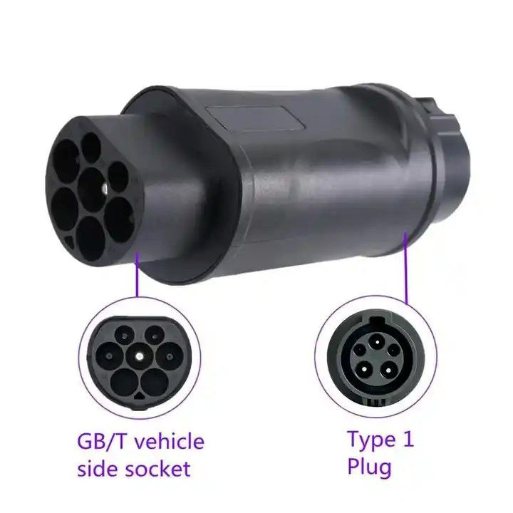 Ev Adapter Charging Stack Veicolo elettrico J1772 32a Tipo 1 Ev Charger J1772 ad Adapter GB/T