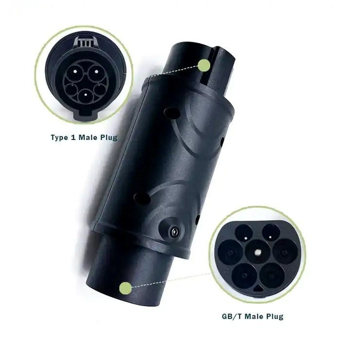 Ev Adapter Charging Stack Veicolo elettrico J1772 32a Tipo 1 Ev Charger J1772 ad Adapter GB/T