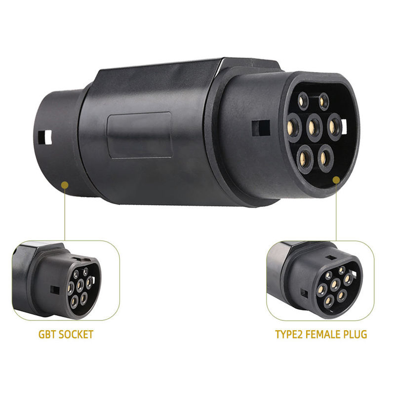 Nuovo connettore di ricarica dell'energia 32A AC Type2 ad adattatore GBT per la ricarica EVSE