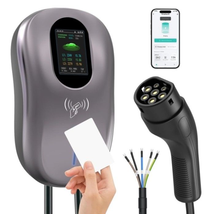 all'ingrosso stazione di ricarica ev Car charger 11kw OEM Ev Outdoor IEC 62196 TYPE2 wallbox outdoor