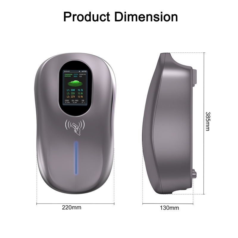 all'ingrosso stazione di ricarica ev Car charger 11kw OEM Ev Outdoor IEC 62196 TYPE2 wallbox outdoor